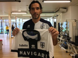 Lucarelli con la maglia 250