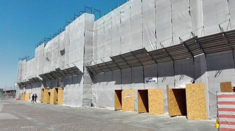 Fidenza_lavori fabbricato viaggiatori