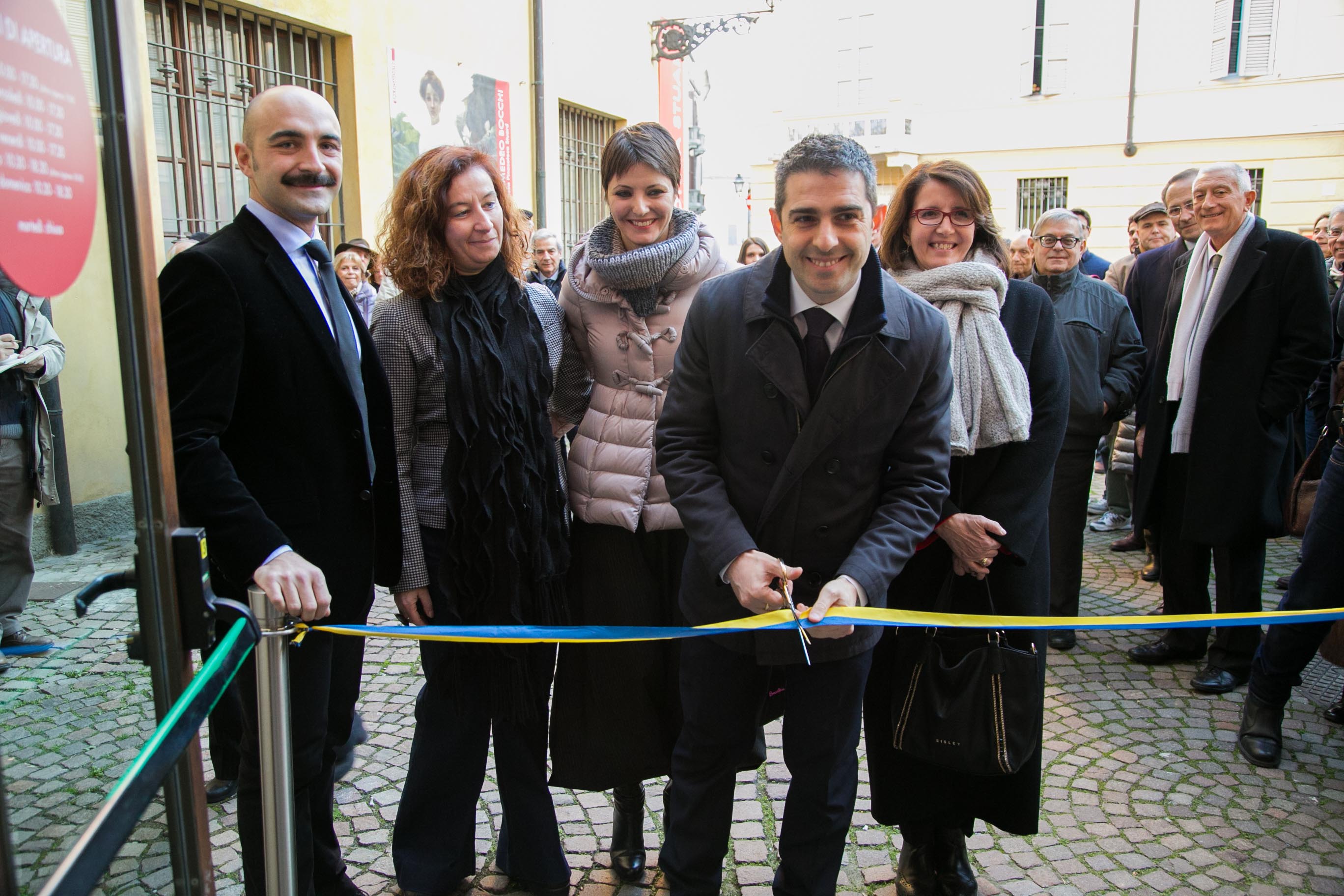 2016 01 13 Pizzarotti Ferraris nuovo percorso espositivo Pinacoteca Stuard-2