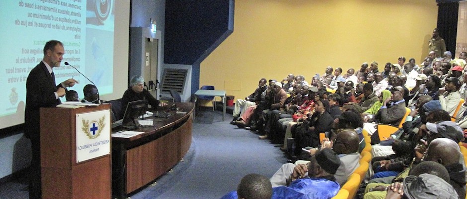 Folli differenziata Comunità senegalese