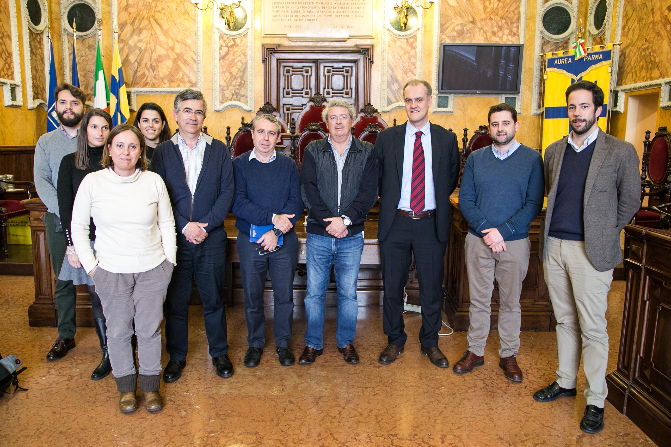 2016 02 17 Folli delegazione Barcellona per Raccolta rifiuti-3