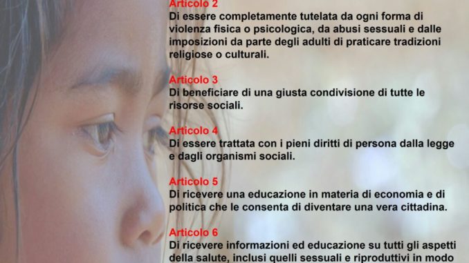 Carta dei diritti della bambina