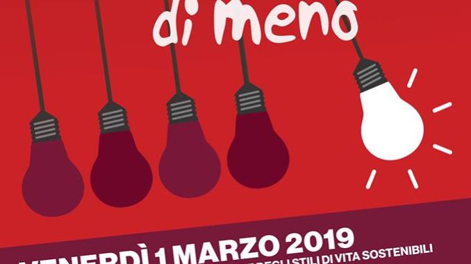 m'illumino di meno