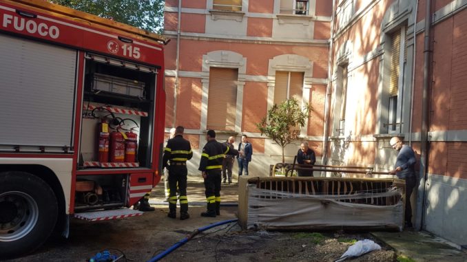 Vigili del Fuoco al S.Mauro
