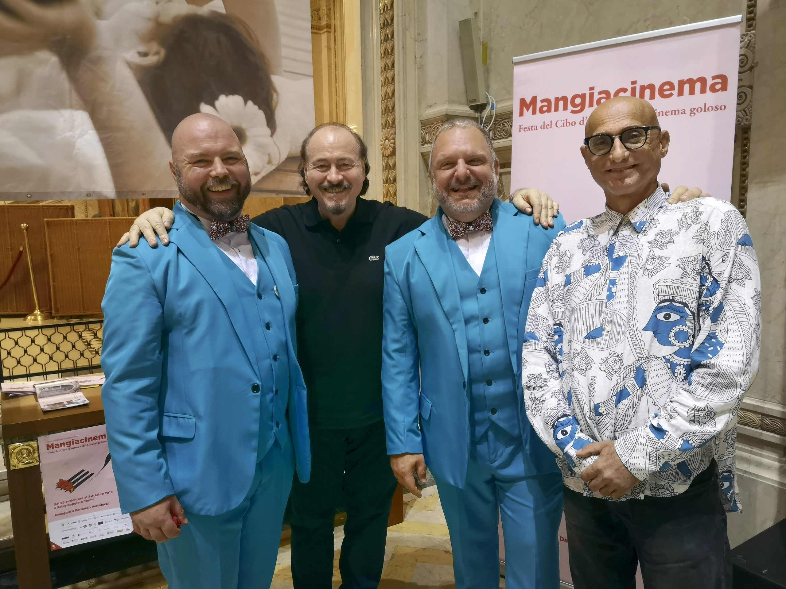 I Gemelli Ruggeri a Mangiacinema 2019