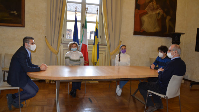 2020 30 11 Sindaco Seletti Studenti Romagnosi 1