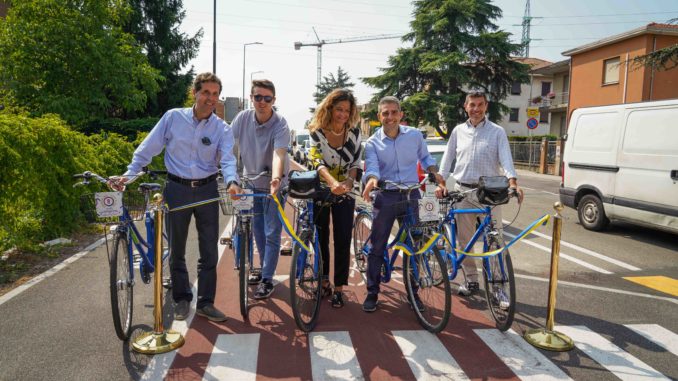 2021-07-22 Inaugurazione piste ciclabili Via Langhirano, Volturno, Chiavari - Pizzarotti Benassi