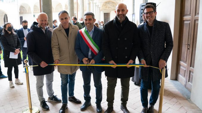 2022 04 21 Pizzarotti Alinovi Guerra Casa inaug San Paolo-1