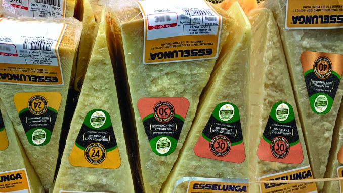 Etichette Parmigiano Reggiano