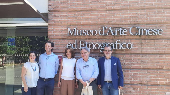 Museo d'Arte Cinese - Visita dell'assessore Felicori, luglio 2022