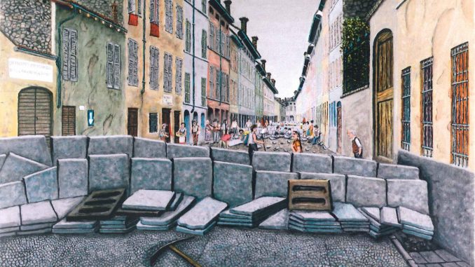 Enrico Fereoli_Barricate in via Bernabei