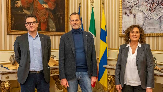 2022.12.28 Nuovo delegato al commercio Vedrini con Vernizzi e Guerra-3