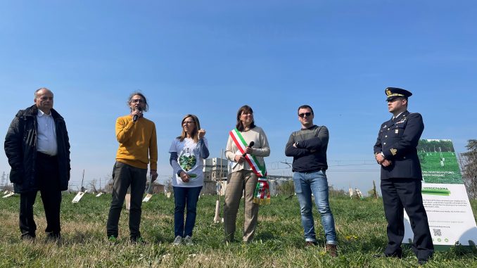 Inagurazione Bosco Urbano Parco Gino Cervi