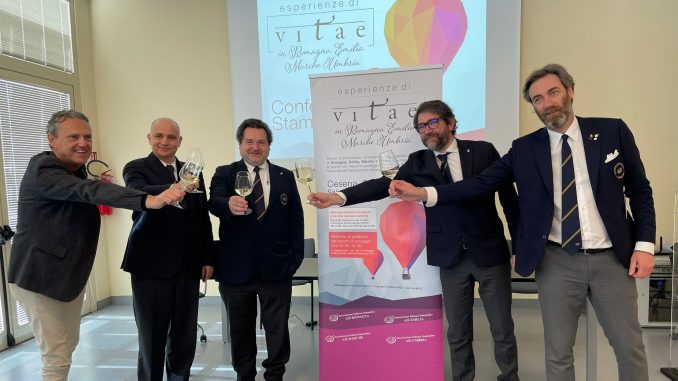 Magni Treggiari (Ais Romagna, Manfredi (Ais Emilia), Marchi (Ais Umbria), Papi (Ais Marche)