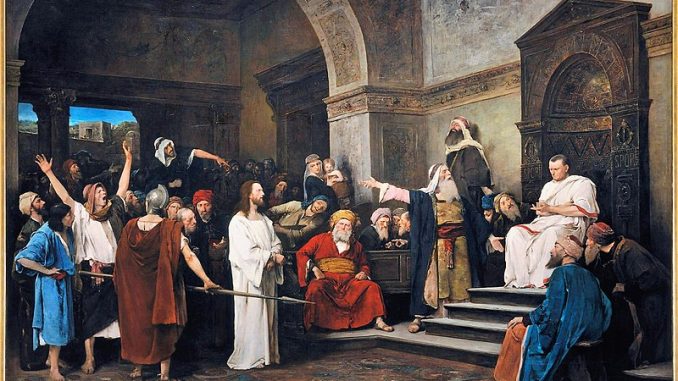 800px-Munkacsy_-_Christ_in_front_of_Pilate