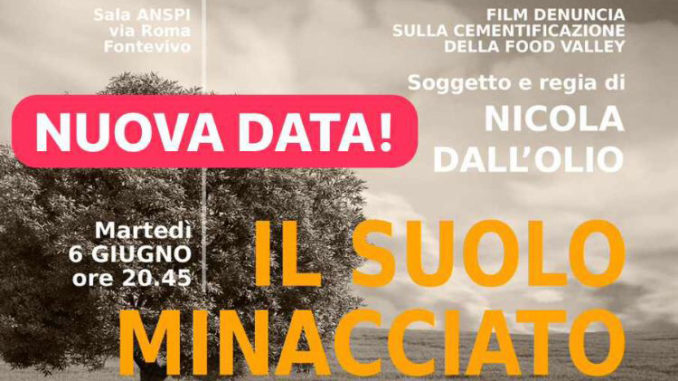 a Locandina ll suolo minacciato - Fontetivo 06-06-2023