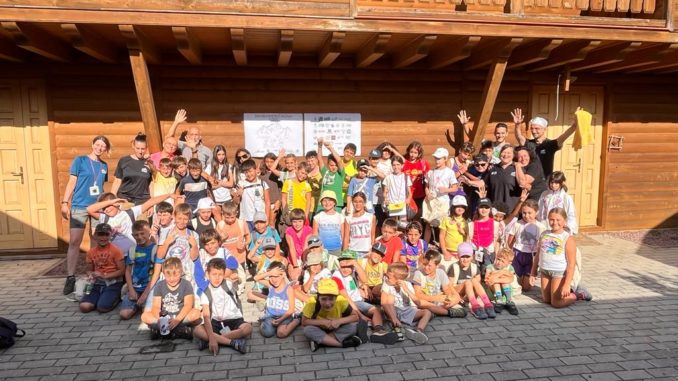 Bambini Romagna nel Parco Appennino