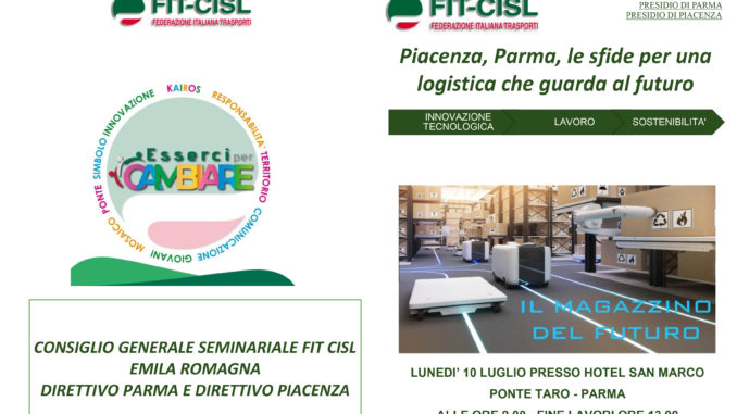 Invito e programma Convegno Logistica 10 Luglio-2