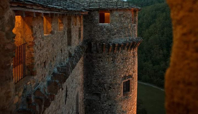 visita notturna castello compiano