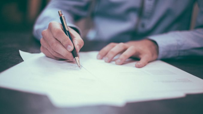 firma contratto