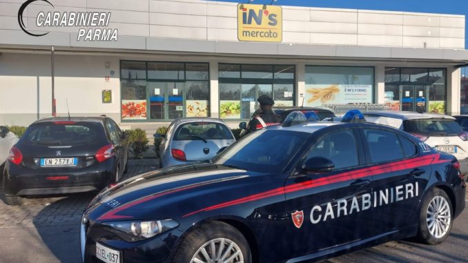 13.01.2024 Fidenza foto arresto per rapina
