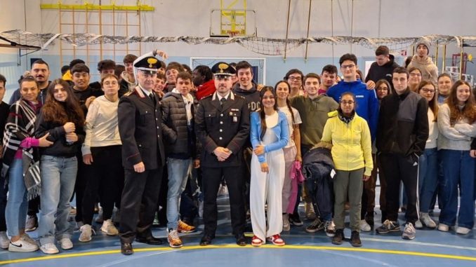 08.02.2024 Fienza foto x incontro con studenti ISISS secondo