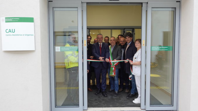 il taglio del nastro Cau di Fidenza