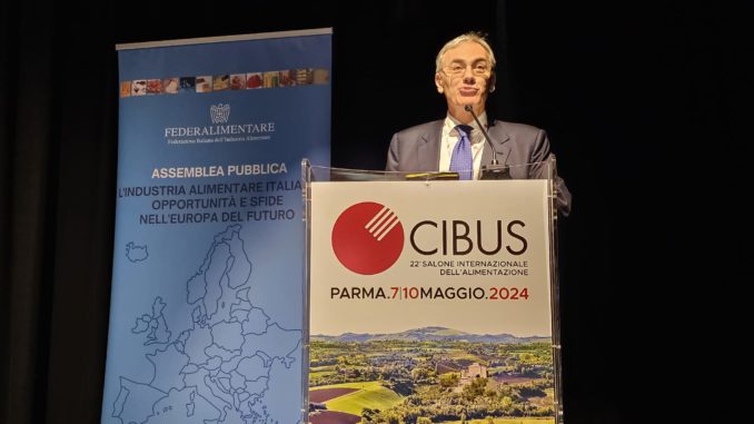 Paolo Mascarino, Presidente di Federalimentare