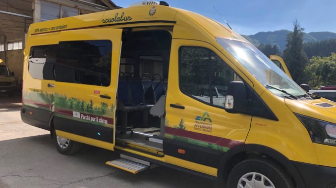 Pullmino elettrico Parco nazionale Appennino tosco emiliano