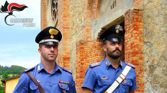 a 22.08.2024 Salsomaggiore denuncia x furto in chiesa