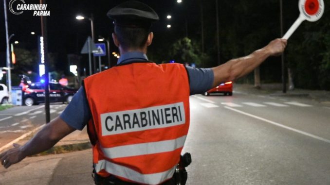 17.09.2024 Parma foto x denuncia porto illegale di armi e oggetti atti a offendere