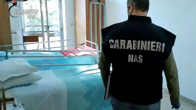 Carabinieri Nas Parma controllo strutture foto repertorio