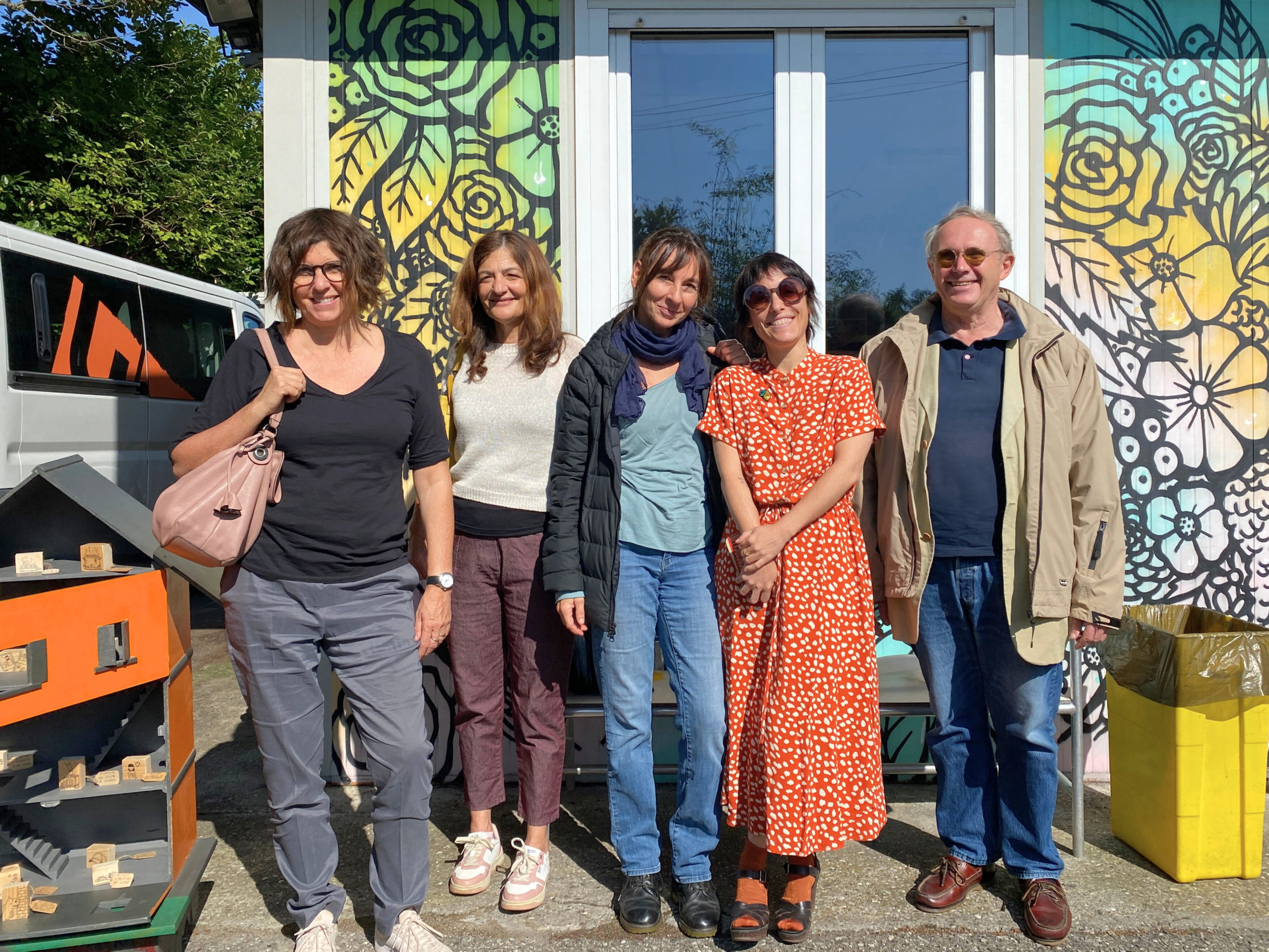 da sx silvia codeluppi – cristina colangelo – barbara cantarelli – francesca pellegrini – pietro pellegrini