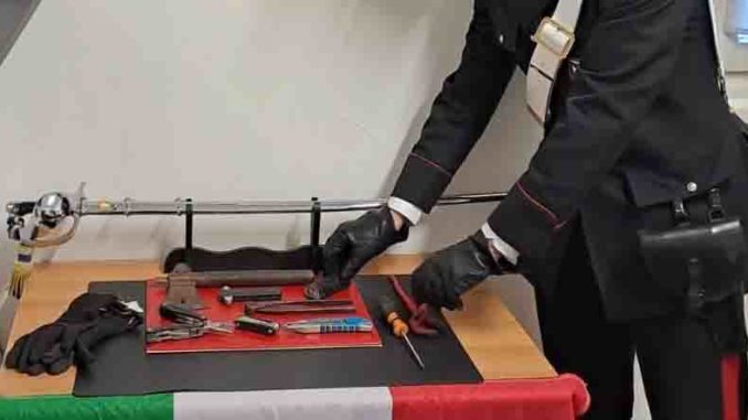 a 28.11.2024 Salsomaggiore Terme foto 4 arresti per furto rame