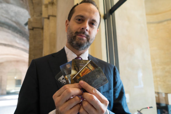 2018 09 20 Pizzarotti Guerra inaugurazione biglietteria Pilotta-5