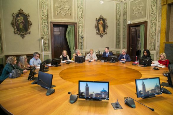 2018 10 31 Ferretti Rossi Giorgi Pres bilancio sindacati-1