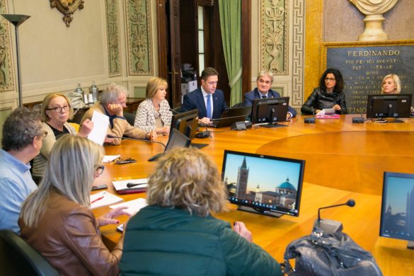 2018 10 31 Ferretti Rossi Giorgi Pres bilancio sindacati-3