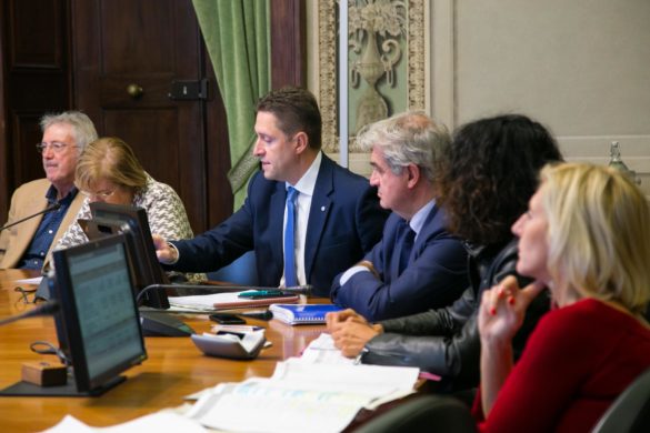 2018 10 31 Ferretti Rossi Giorgi Pres bilancio sindacati-4