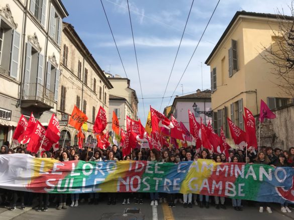 Corteo fronte