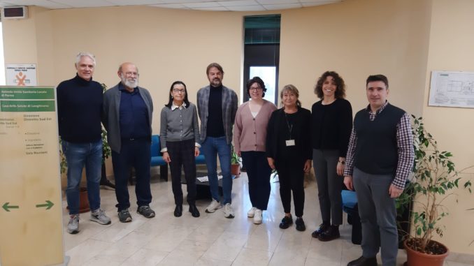 da sx Gianpietro Dall Argine Fausto Barezzi Marta Zambrelli Filippo Anelli Veronica Ferrieri Donatella Ponzi Giulia Moglia Gabriele Costi