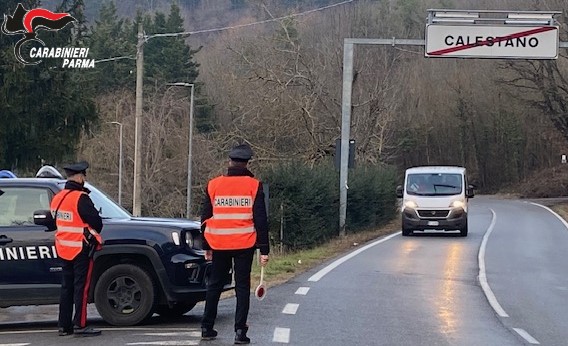 26.02.2025 Calestano foto x denuncia di furto