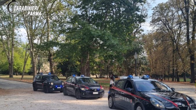 06.03.2025 Parma foto x arresto al Parco Ducale