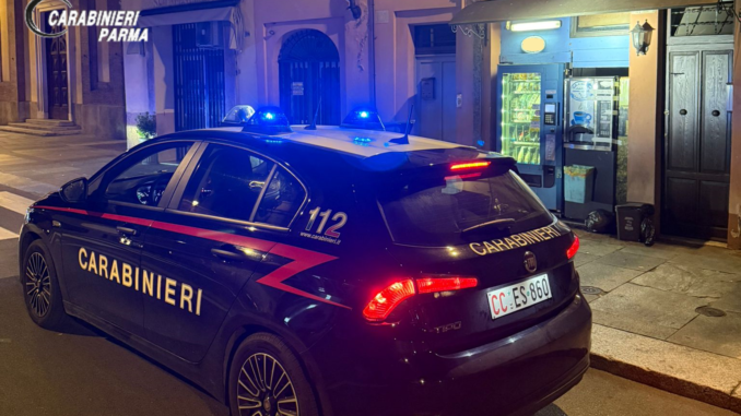 30.05.2025 Parma foto x arresto furto a distributore automatico