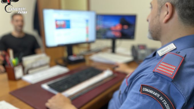 27.06.2025 Parma foto x denuncia simulazione di reato e ricettazione