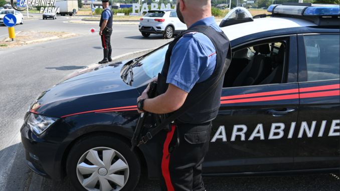 22.07.2025 Parma foto x comunicato stampa arresto per esecuzione OCCC furto seriali